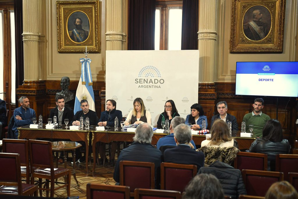 EL DEPORTE EN ARGENTINA REGRESA A LA AGENDA DEL SENADO