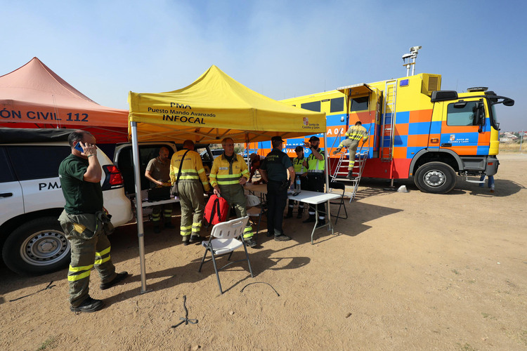 Controlado el incendio en Ávila que ya ha calcinado unas 600 hectáreas