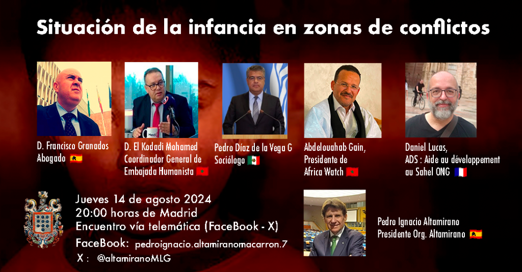 Encuentro internacional sobre la situación de la infancia en zonas de conflicto