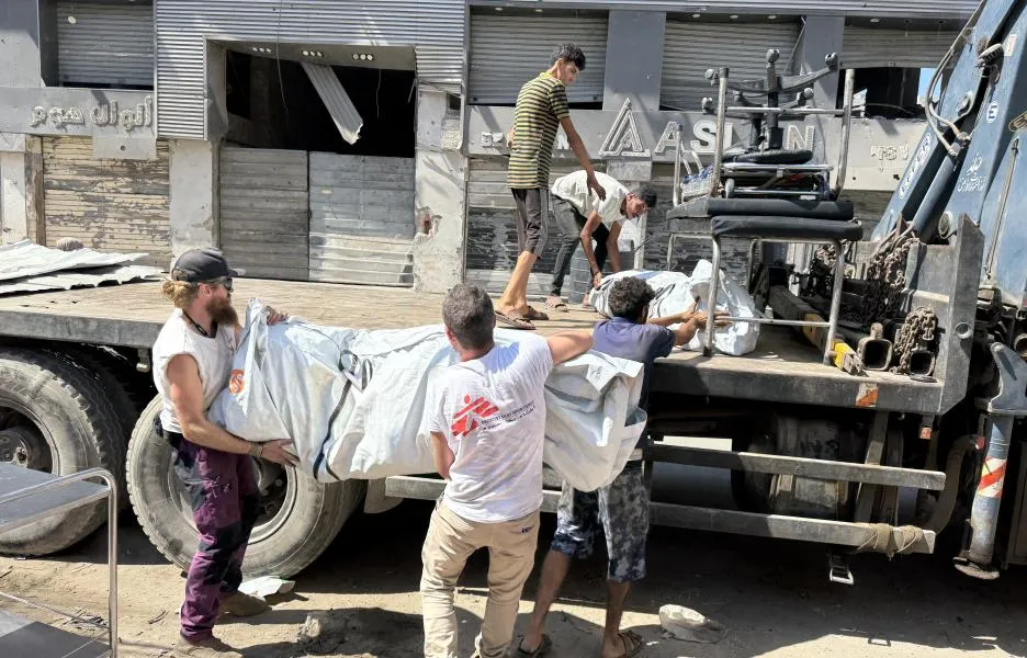 Médicos Sin Fronteras suspenden sus actividades en Ciudad de Gaza
