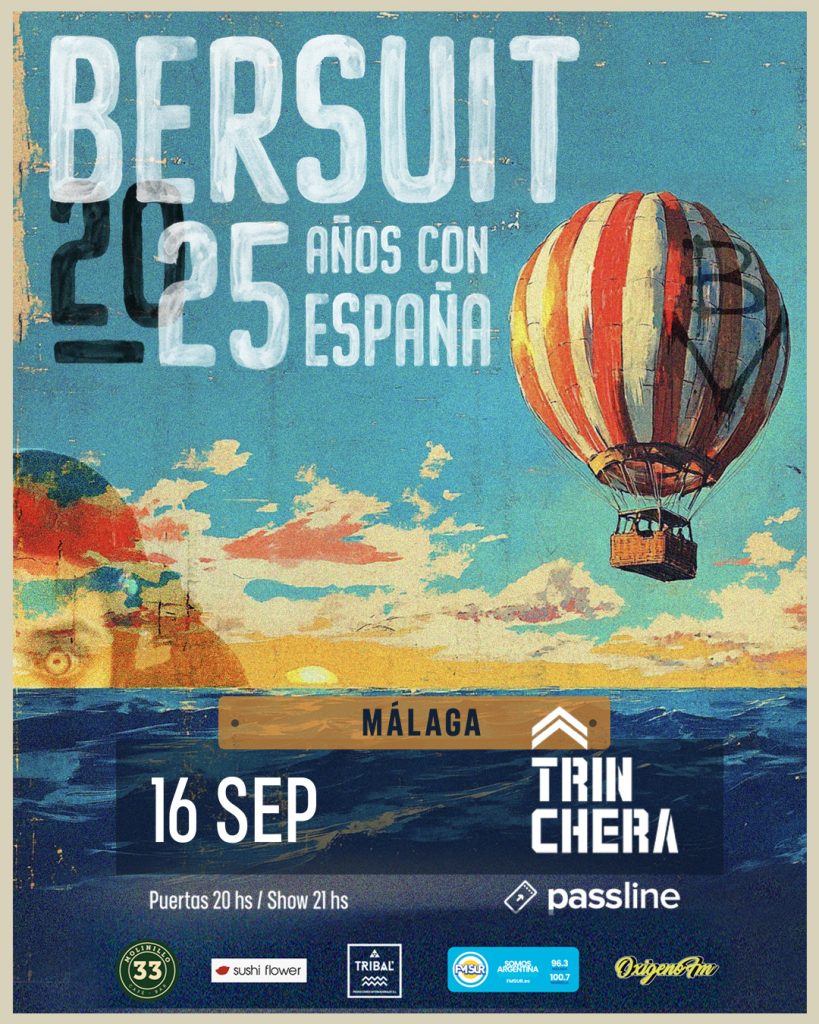 Bersuit Vergarabat llega a Málaga con su tour “25 años con España”