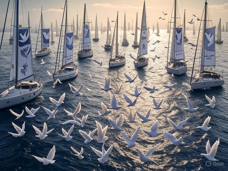 La Comisión Europea lanza advertencia de escalada y crítica a la Global Sumud Flotilla hacia Gaza