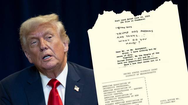 El ataque de Trump a la libertad de expresión y la enérgica reprimenda de un juez federal