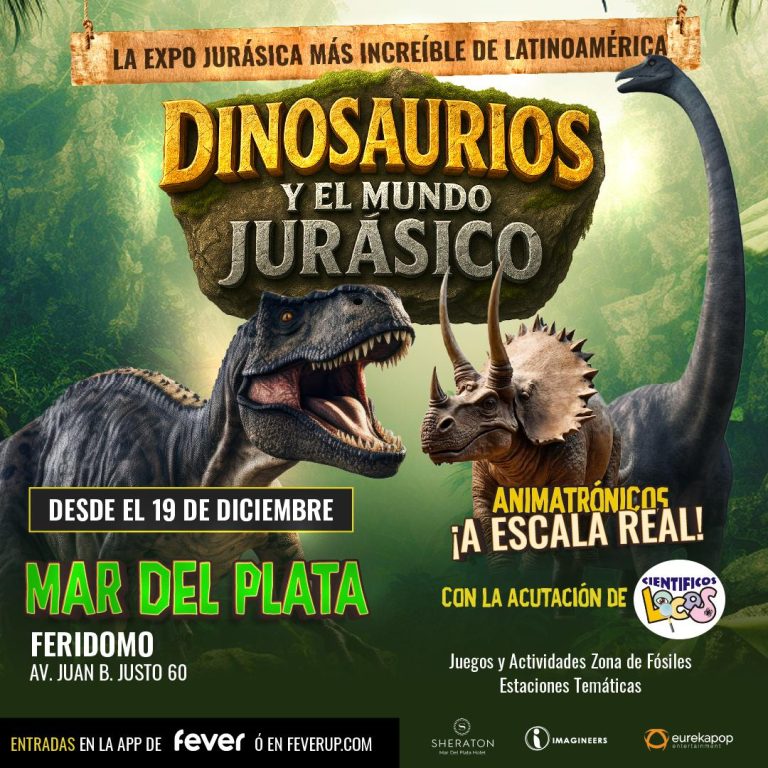 EL MUNDO JURASICO TENDRA SU ESPACIO EN LA COSTA DE ARGENTINA