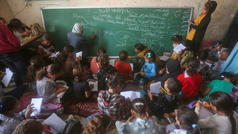 Los niños de Gaza pasan hambre y son “como muertos vivientes”