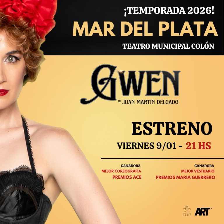 GWEN DE HOLLYWOOD Y BRODWAY ENGALANAN A MAR DEL PLATA
