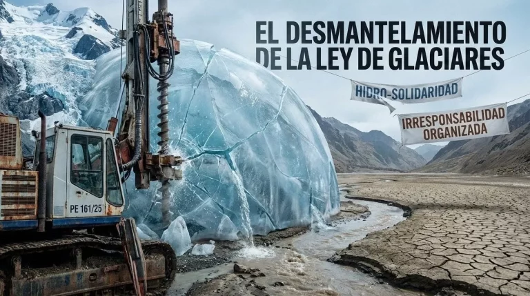 EL DESMANTELAMIENTO DE LA LEY DE GLACIARES EN ARGENTINA