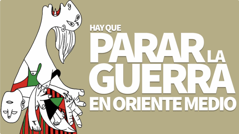 Parar la guerra: España se moviliza por la paz y contra la guerra en oriente medio