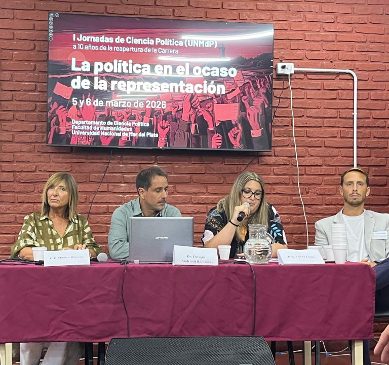 I JORNADA DE CIENCIA POLITICA EN LA UNMdP ARGENTINA