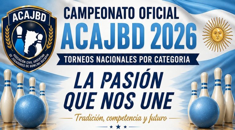 EL BOWLING DUCKPIN CON UN CAMPEONATO RENOVADO VUELVE A REUNIR A LA ARGENTINA EN VILLA GESELL Y MADARIAGA