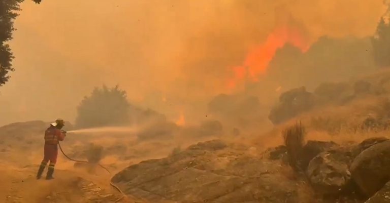 Marlaska alerta: día crítico para frenar la confluencia de los incendios en Madrid y Ávila