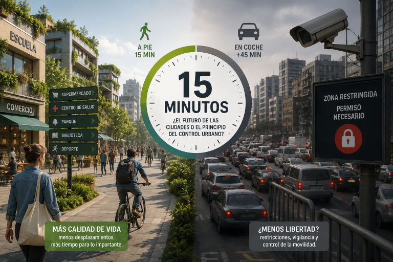La ciudad de los 15 minutos: ¿el futuro de las ciudades o el principio del control urbano?