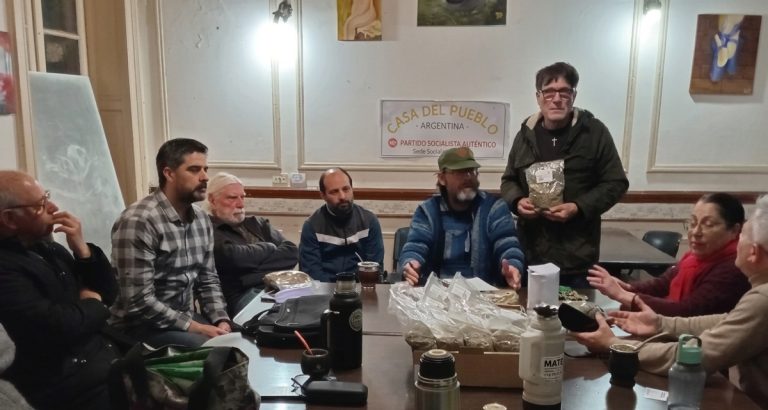 “Un mate puede ser mucho más que una bebida: puede convertirse en una forma de participar” reunion